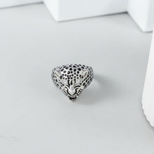 Zayan Leopard Power Silver Ring For Him
