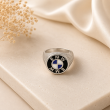 Avik BMW Logo Silver Ring For Him