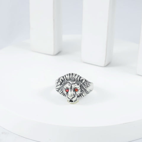 Suresh Lion King Silver Ring For Him