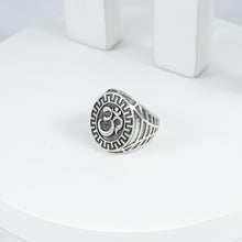 Dilip Sacred Om Legacy Silver Ring For Him