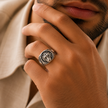 Sunil Aries Legacy Signet Silver Ring For Him