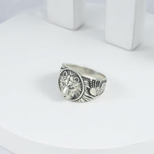 Sunil Aries Legacy Signet Silver Ring For Him