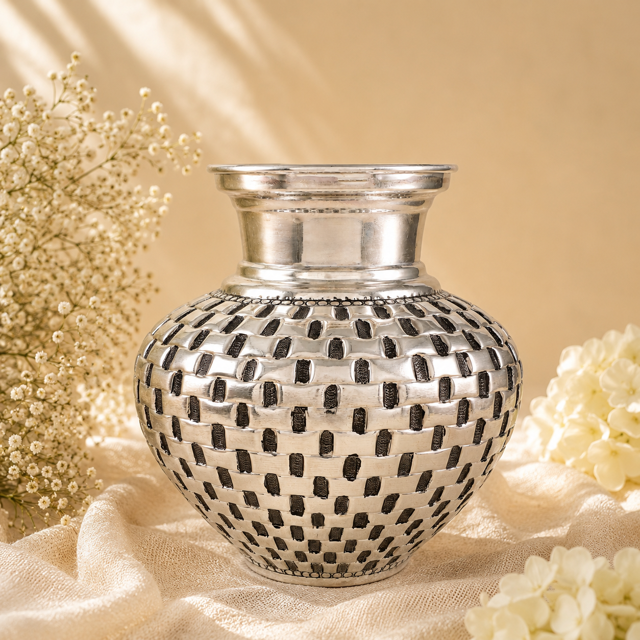 Rivika Fancy Silver Kalash