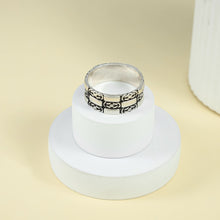 Rudra Knot Design Silver Band For Him