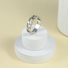 Rudra Chain Style Silver Band For Him