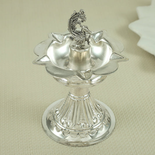 Shivika Divine Silver Diya