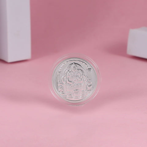 Kuber Yantra 10Gm Silver Coin
