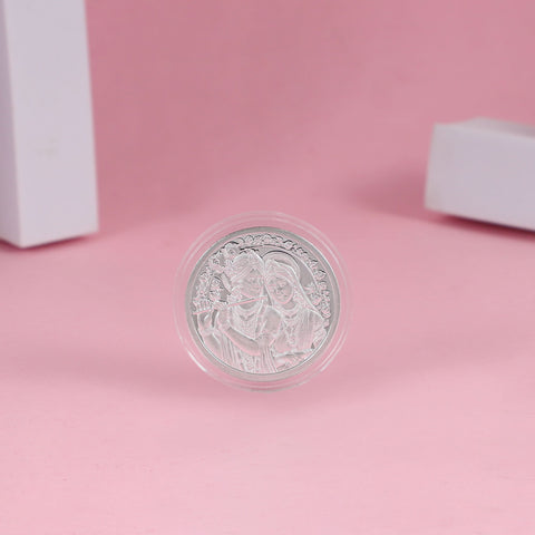 Divine Radha Krishna 10Gm Silver Coin