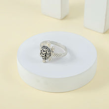 Krish Tribal Turtle Silver Ring For Him