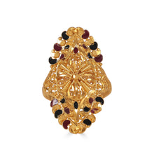 Ridhima Royal Enamel Gold Ring