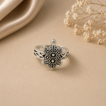 Antique Turtle Style Silver Ring For Him