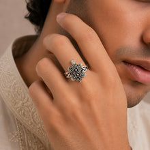 Antique Turtle Style Silver Ring For Him