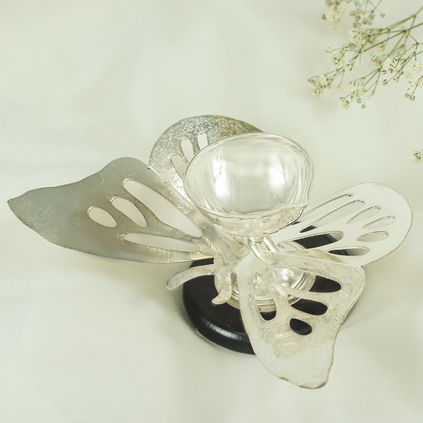 Alluring Silver Diya