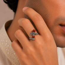 Mahadev Blessing Silver Ring For Him