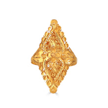Tavisha Regal Floral Gold Ring