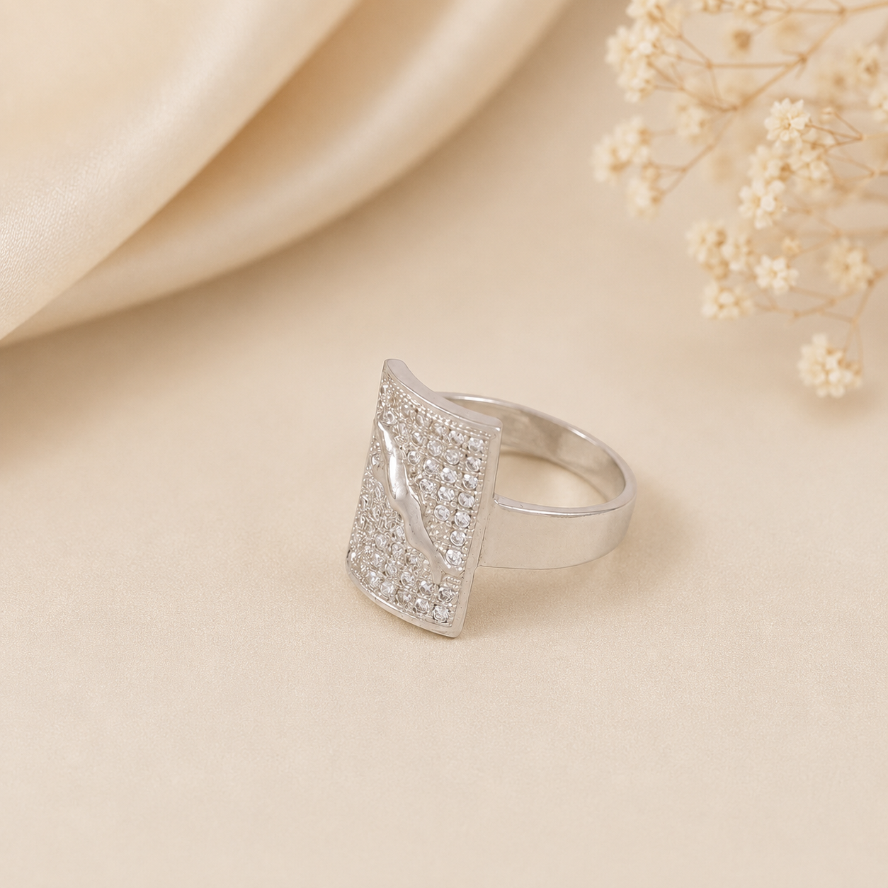 Daksh Marine Dolphin  Silver Ring For Him