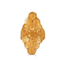 Ishara Floral Masterpiece Gold Ring