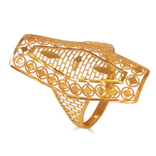 Tavika Royal Mesh Gold Ring