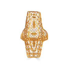 Tavika Royal Mesh Gold Ring