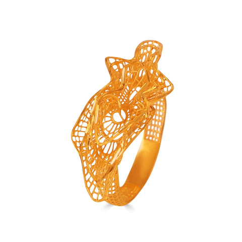 Elina Filigree Dream Gold Ring