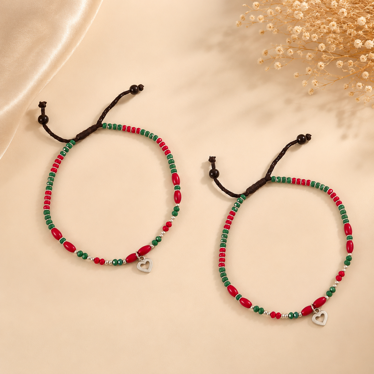 Ishika Charming Elegant Touch Silver Anklets