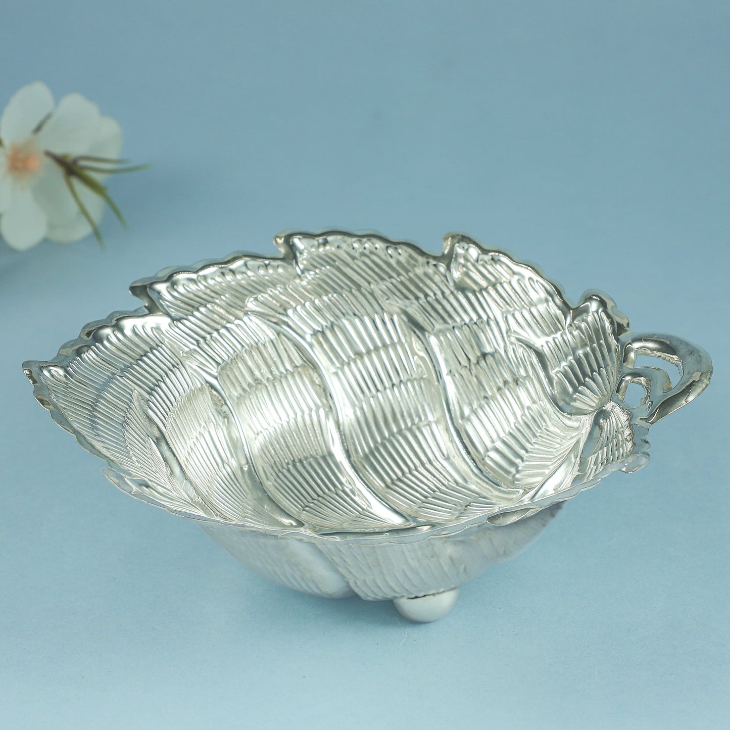 Decorative Silver Bowl