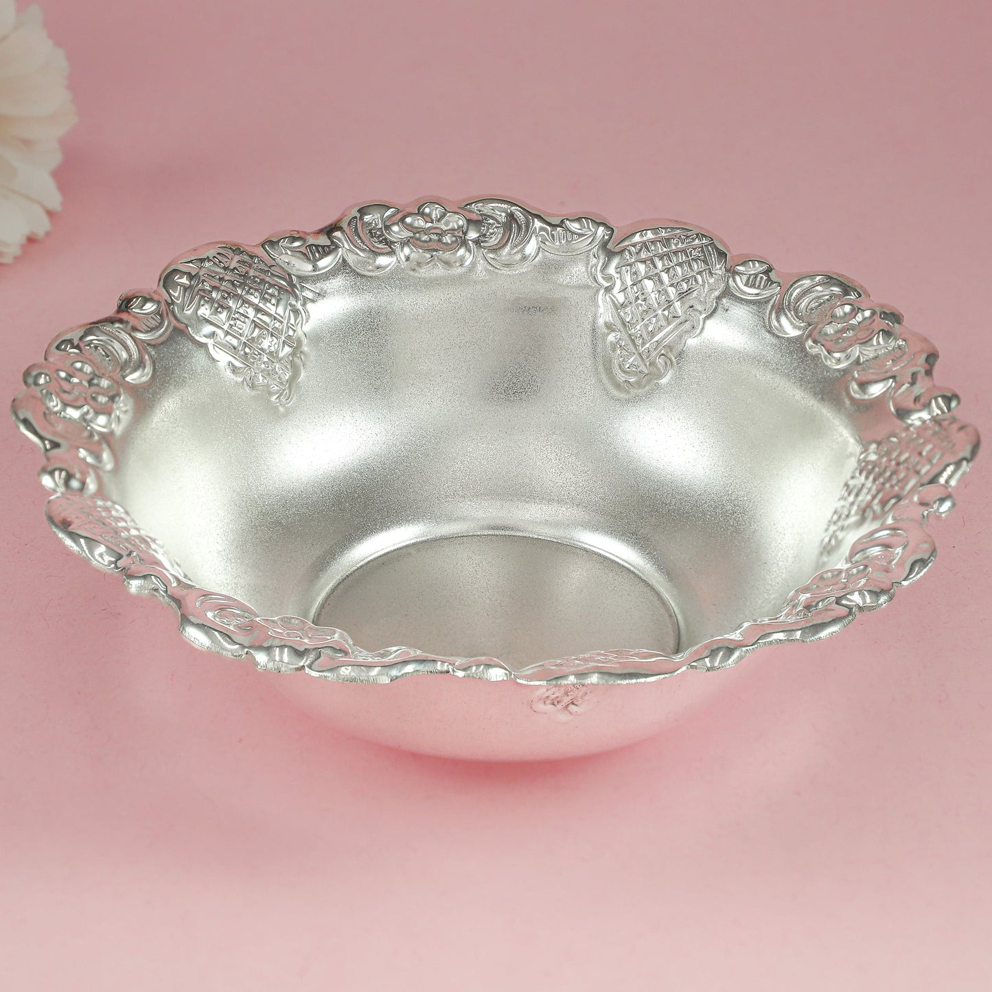 Trendy Silver Bowl