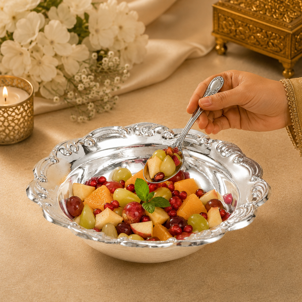Modern Silver Bowl