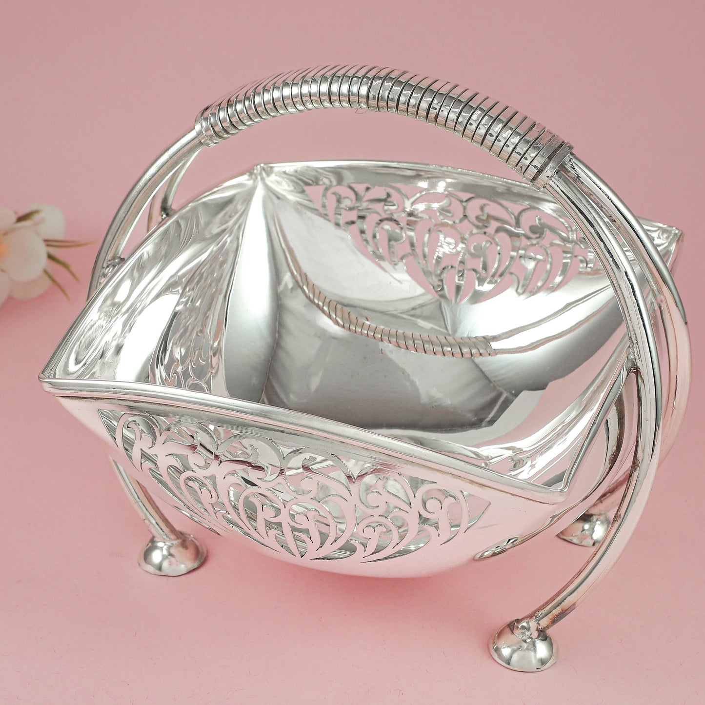 Jovial Silver Bowl