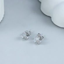 Jiya Heart Charm Silver  Pendant Set