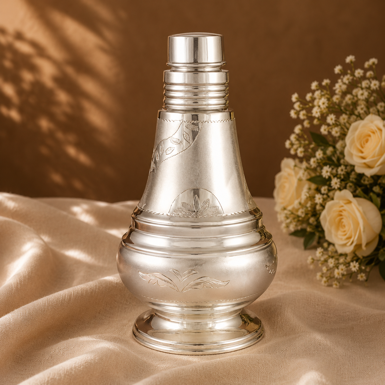 Lotus Grace Silver Surai Set