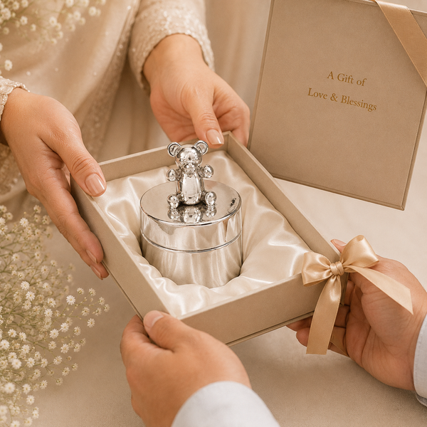 Faloni Silver Box For Baby