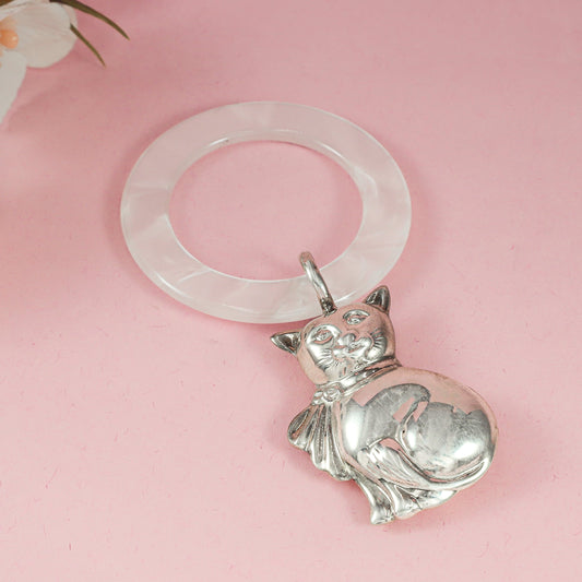 Classy Silver Toy For Baby