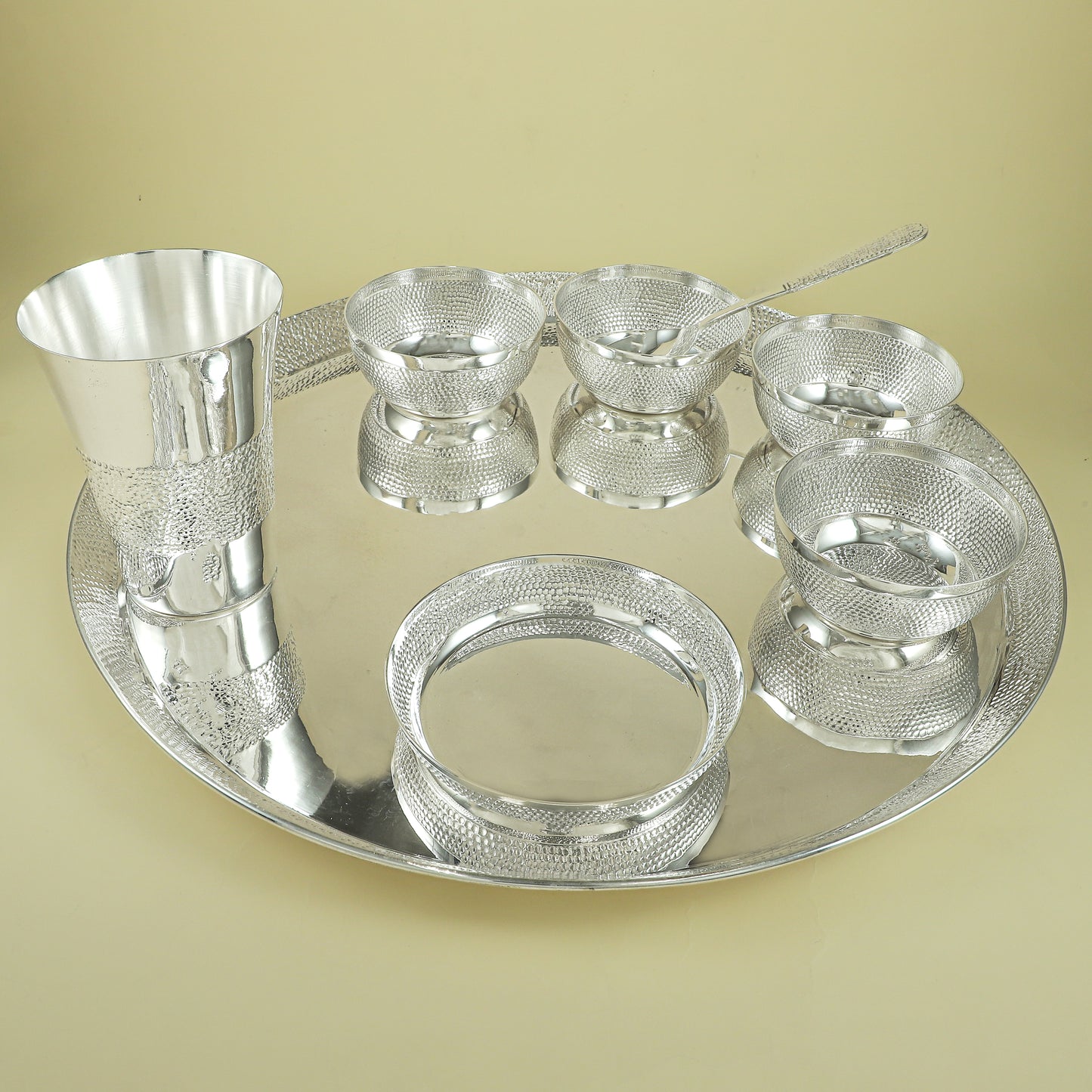 Vinoya Classy Silver Meal Set