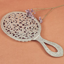 Antique Silver Hand Mirror