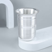 Modern Linework Silver Glass