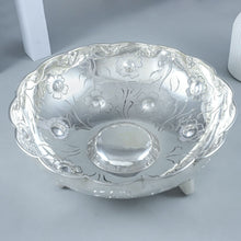 Luxury Flower Silver Bowl