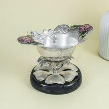 Lotus Charm Silver Bowl