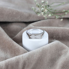 Aarush Signet Style Silver Ring For Him