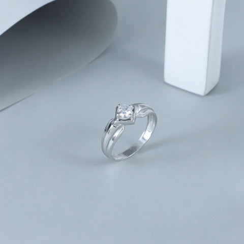 Daksh Elegant Shine Silver Ring For Him