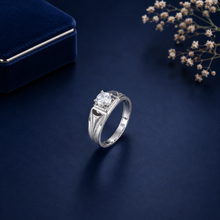 Jatin Imperial Shine Silver Ring For Him