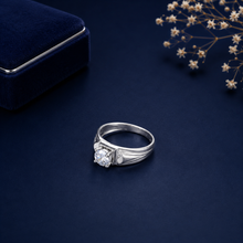 Jatin Imperial Shine Silver Ring For Him