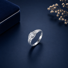 Divit Luxe Glow Silver Ring For Him