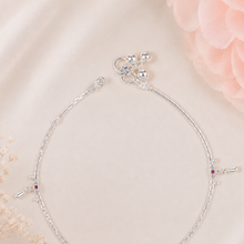 Trisha Simple Grace Silver Anklets