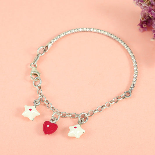 Stunning Silver Bracelet For Baby