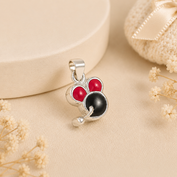 Charming Silver Pendant For Baby