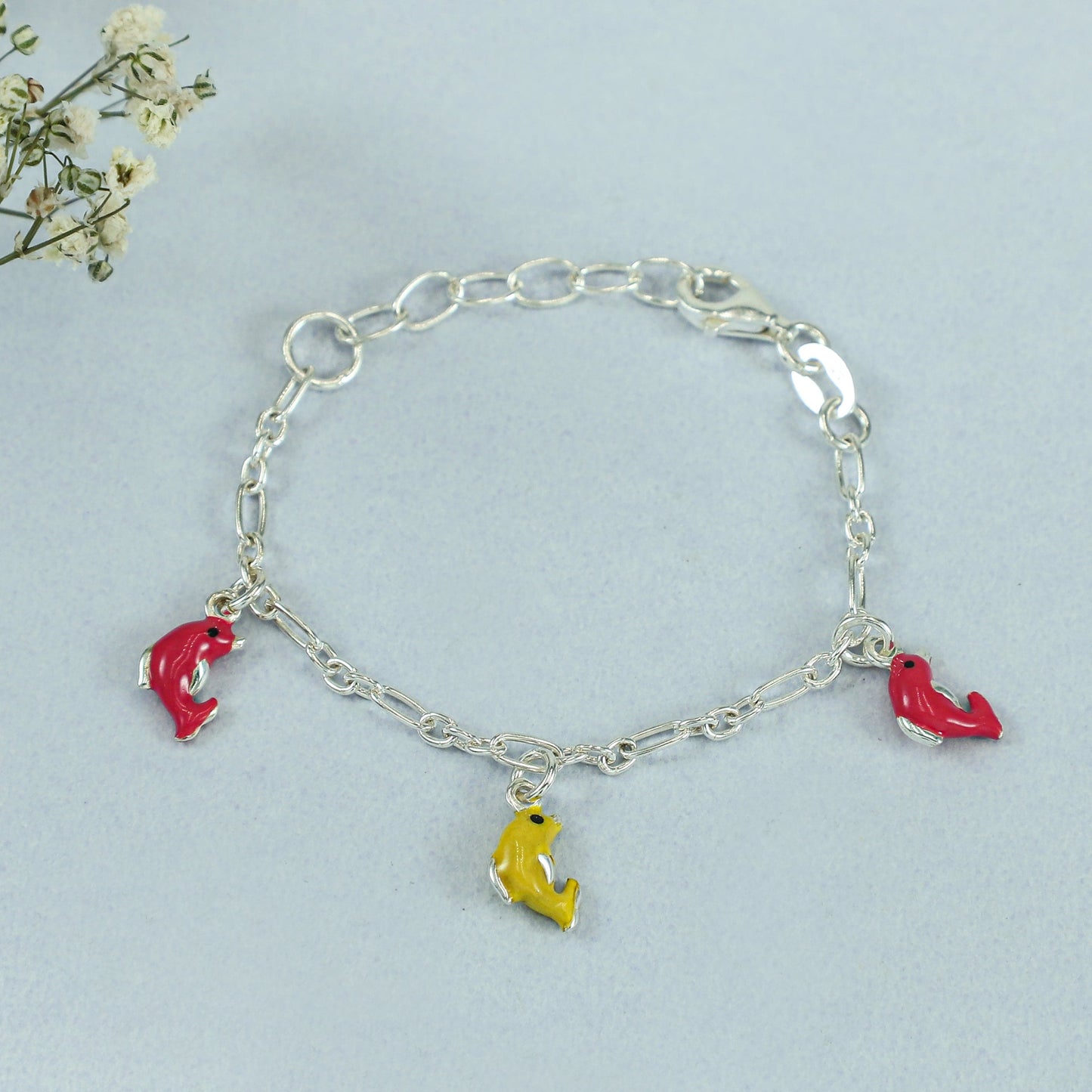 Majestic Silver Baby Bracelet