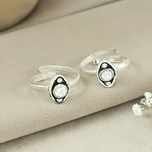 Charvi Silver Toe Rings