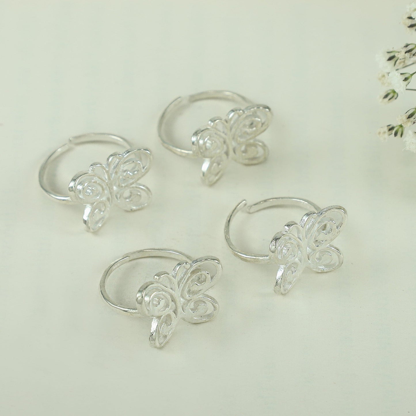 Gitanjali Silver Toe Rings