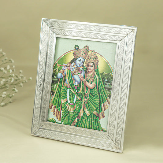 Fancy Silver Photo Frame